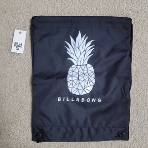 NWT Billabong Pina Daze Pineapple drawstring bag